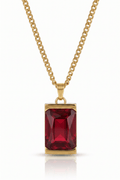 Vault Red Pendant Oro