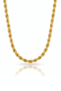 Cadena Rope Oro 4mm