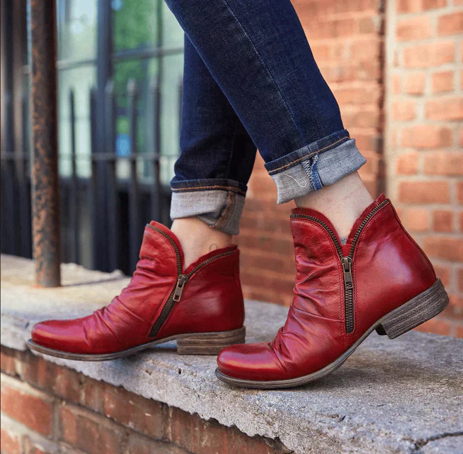 Madeline | Ankle Boots With Zipper