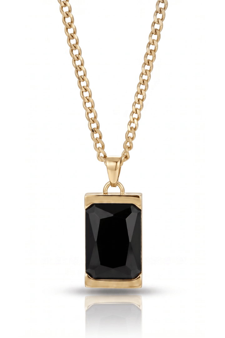 Vault Black Pendant Oro