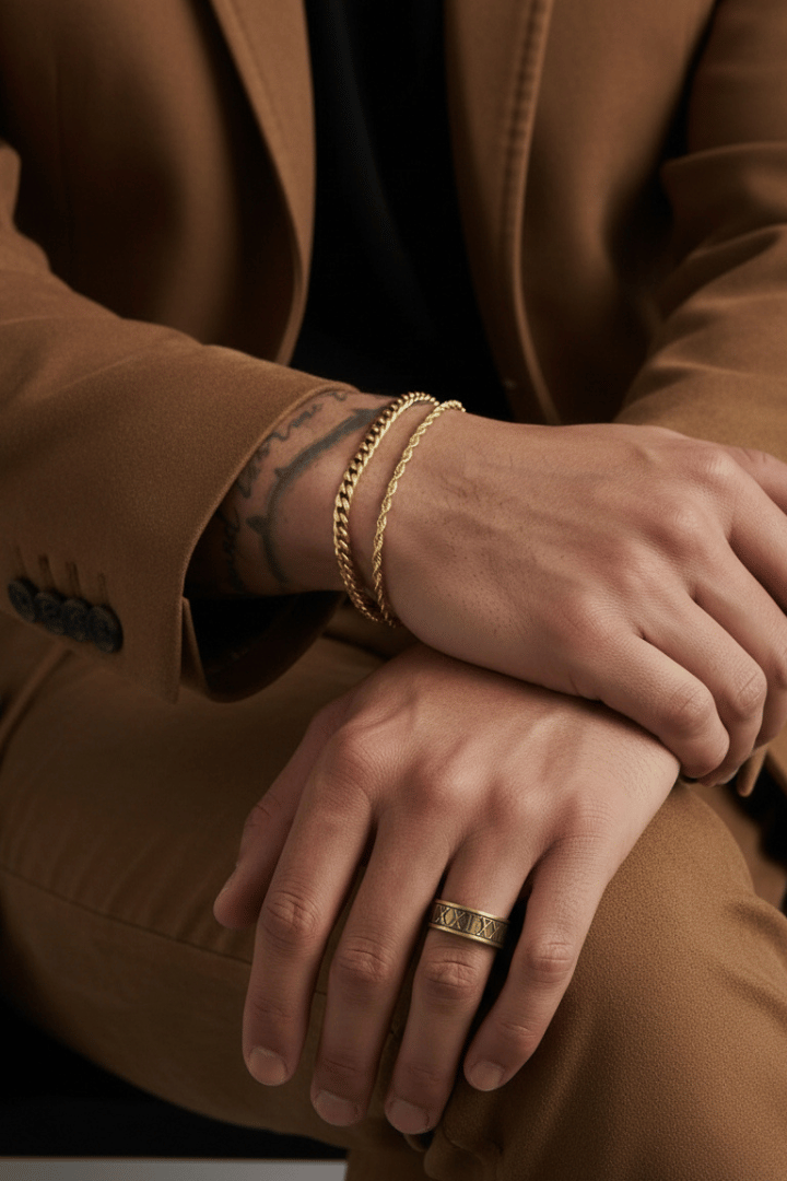 Pulsera Miami Cuban 5mm Oro