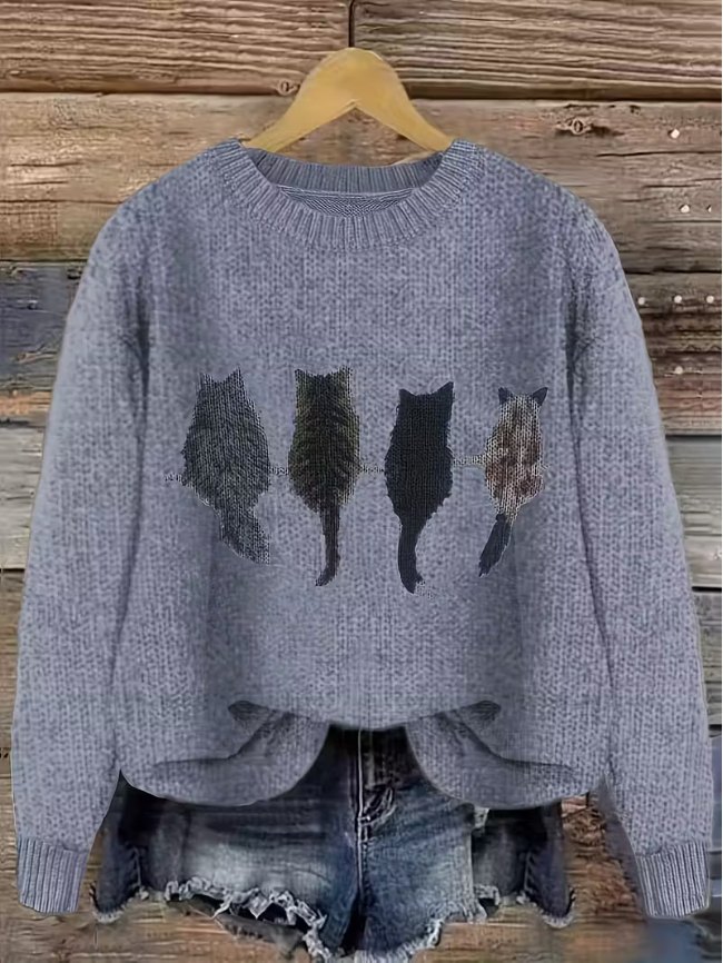 Madison | Artistic Knitted Sweater