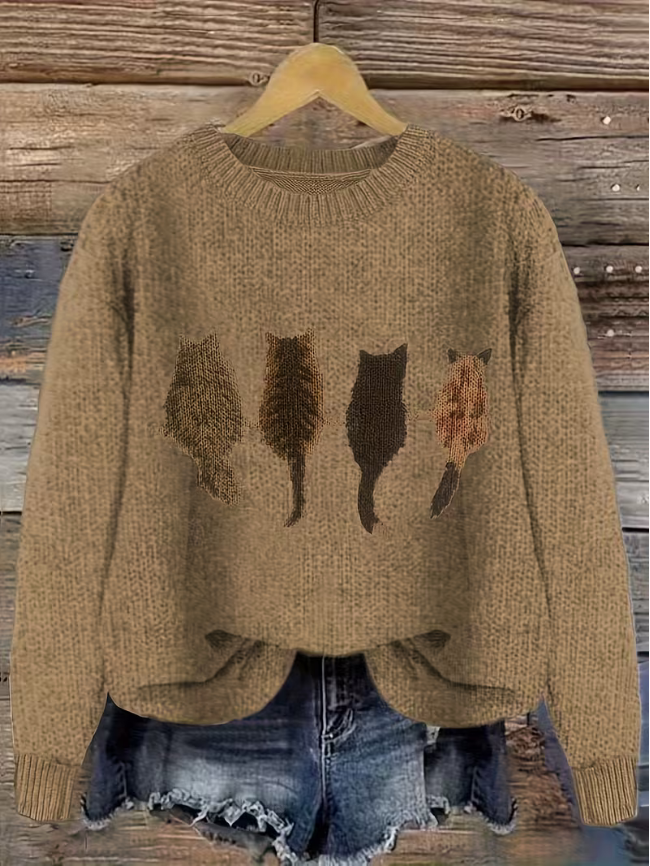 Madison | Artistic Knitted Sweater