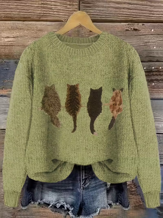 Madison | Artistic Knitted Sweater