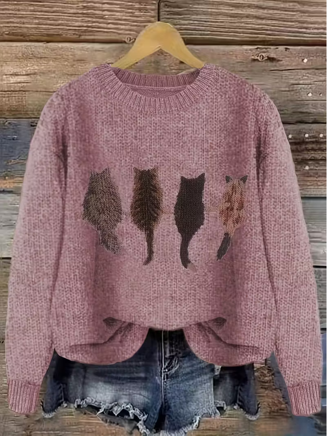 Madison | Artistic Knitted Sweater